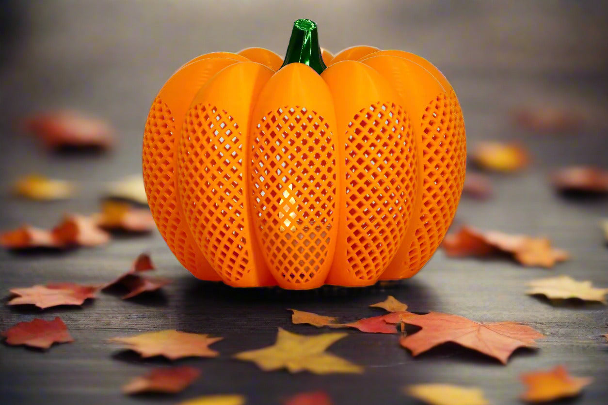 Twin T Farm Modern Pumpkin Tea Light – Seasonal & Holiday Decorations