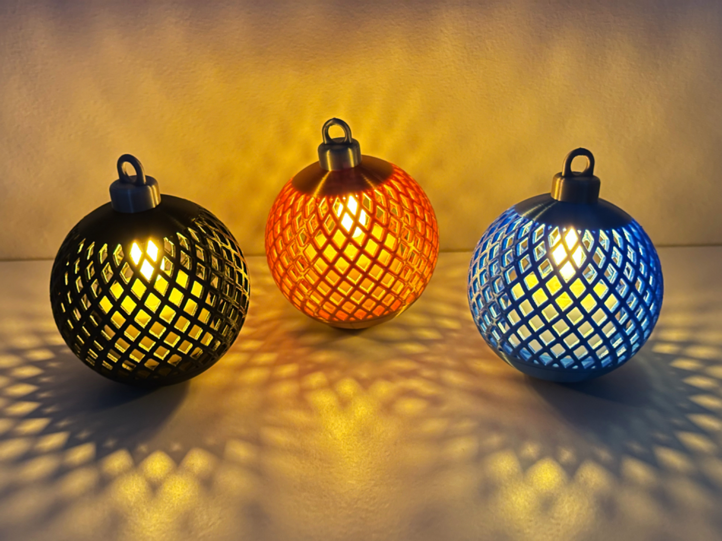 Christmas Ornaments - Meshed Bell