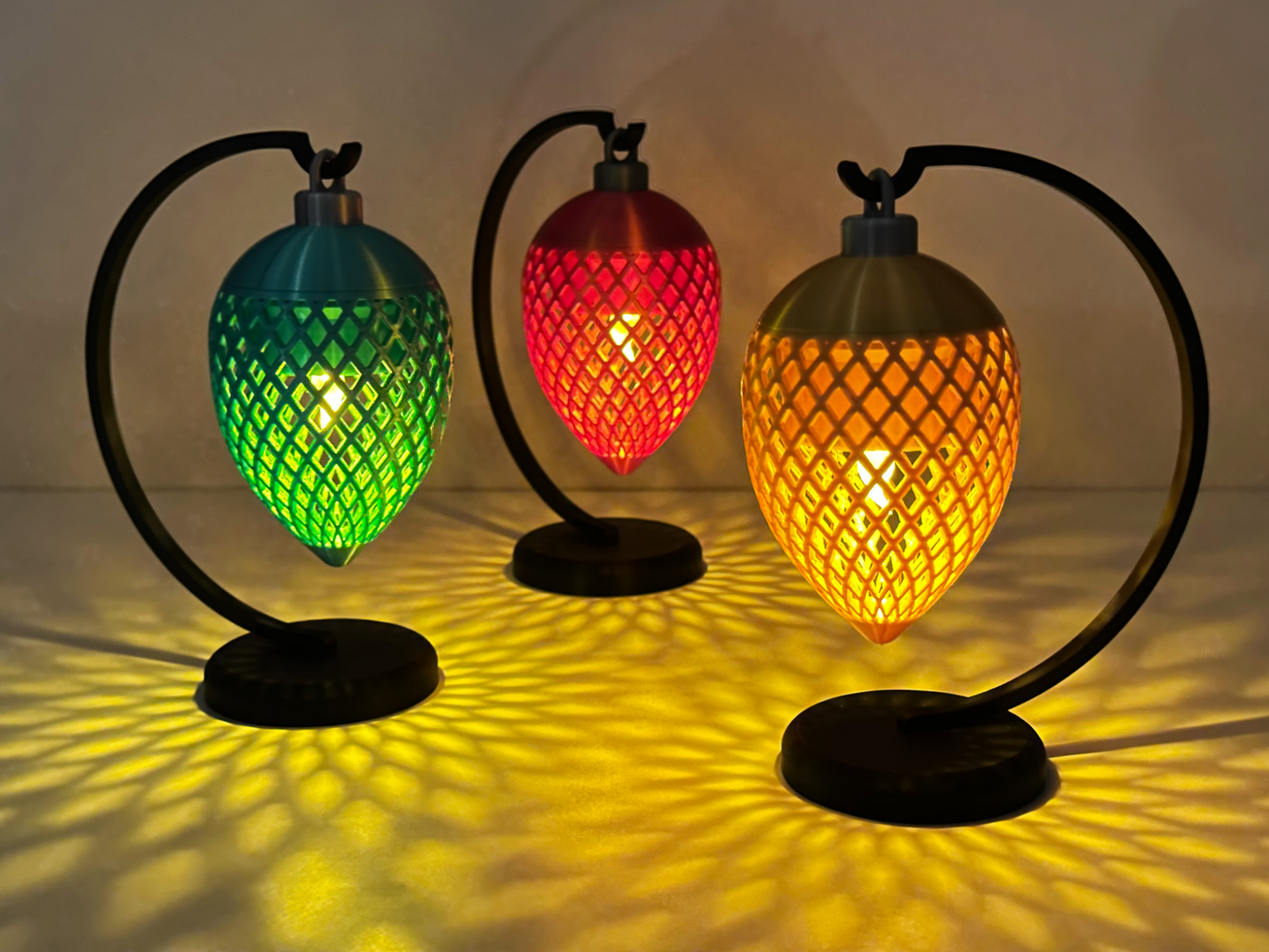 Christmas Ornament - Meshed Cone