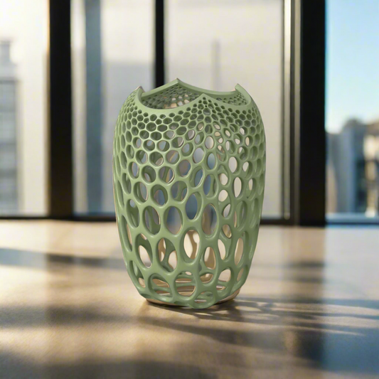 Twin T Farm Honeycomb Voronoi Sculpture – Sculptures & Statues